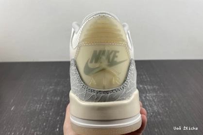 “Ivory” Craft Jordan Air 3 FJ9479- 3417 348 DailyWear 0807